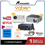 Yaber PRO U6 / K2S 800 ANSI Lumens / L1 250 ANSI Lumens Entertainment Projector Android TV 9.0, 5W X