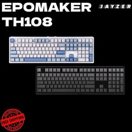SG EPOMAKER TH108 Full Size Mechanical Keyboard Gaming Keyboard with 8000mAh Battery Creamy Gasket 1