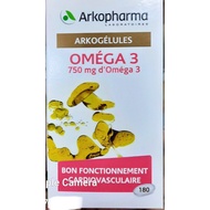 Omega 3 Arkopharma French Fish Oil 180 Tablets