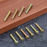 【Fast-selling】 20pcs M4 Handle Screws Furniture Fastener Bolts M4 * 25mm/30mm/35mm/40mm/45mm Color Z