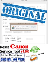 Resetter Canon G1000, G2000, G3000 (Service Tool V4905 Ori) Unlimited