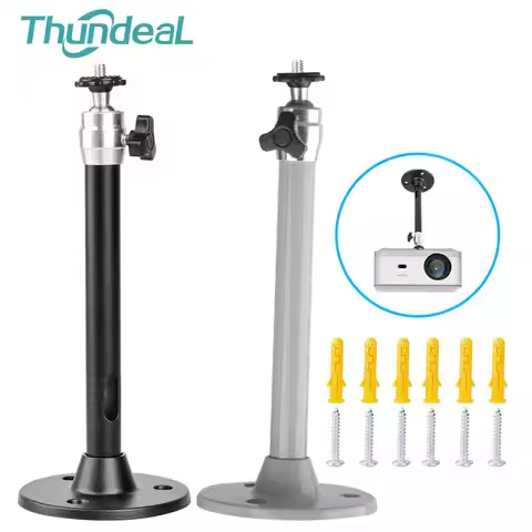 6mm Camera Monopods Projector Tripod Metal Wall Ceiling Mount 1/4 Hanger Mounting YG300 HY300 Pro TD