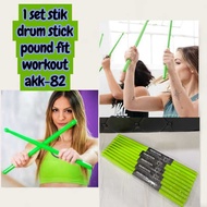 1 SET OF DRUM STICK POUND FIT WORKOUT AKK-82