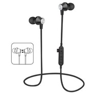 全城熱賣 - 無線運動4.2藍牙耳機 磁吸立體聲 手機通用型耳機（黑色）