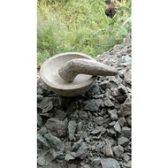 A SET Of Mortar &amp; Pestle/Mash Made Of Real Natural Stone