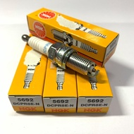 ORIGINAL DCPR8E-N NGK SPARK PLUG (5692) MYVI(2nd to 4th) 1.3cc or 1.5cc & Alza, TOYOTA AVANZA 1.3cc 