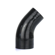 45 Degrees Reducer Silicone Elbow Hose for Cold Air Intake Pipe 38 45 51 57 63 70 76 83 89mm Rubber