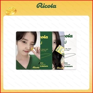 PS3 2PCS/Set Lee Ji Eun LOMO Card Ricola x IU Postcards Collection Stars Peripheral SP3