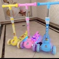 children's scooter kid's skateboard girl tricycle Music light scooters for kids