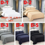 Bedsheet 4 IN 1 Elegant Hotel Quality Bedding Set 90CM 137CM 150CM 180CM -Marvelous