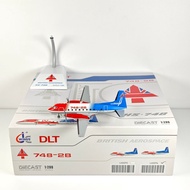 JC Wings LH2273 1: 200 DLT Hawker Siddeley HS-748 G-BGJV Alloy