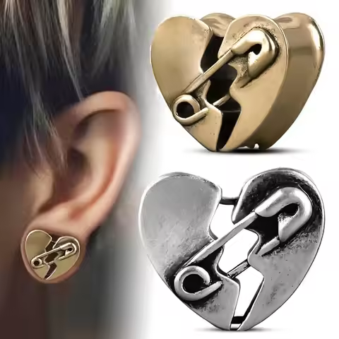 1PC Copper Hear Tpaper Clip Ear Gauges Plugs Earring Gauges Plugs Expanders Gauges Earring Stretcher
