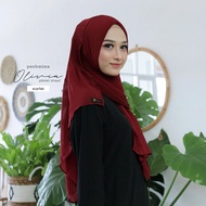 pasmina viral // olivia shawl plisket by yessana - putih