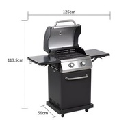 (2025) 🚛 FREE DELIVERY | 2-Burner Gas BBQ, Grill, Barbecue || 石油氣, 戶外, 燒烤, 爐頭, 燃氣燒烤爐