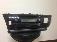 TOYOTA  ALTIS原廠 音響主機CQ-JS74G3WW含面板