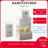 Fridge food storage box Plastic food storage freezer box - microwaveable