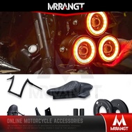 QJMOTOR SRV250 Headlights Flip Seat Air Filter Handle Bar Wheel Cover Belly Pan Splash Guard