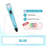 [Free 10m Filament!] 3D Printing Pen Set High Temperature 3d Drawing Pen Filament 3D Pen 3D Doodle P