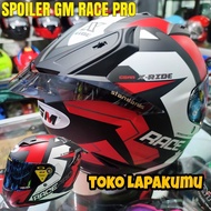 Helm Full face Paket Ganteng Gm Race Pro
