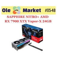 SAPPHIRE NITRO+ RX 7900 XTX O/C VAPOR-X 24GB GDDR6