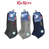 Kickers Men's Essential Premium Cotton Business & Casual Socks [3 Colours] K717A
