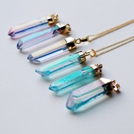 極光水晶項鍊【薰衣草紫 或 祖母綠】