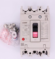 Mitsubishi เบรกเกอร์ มิตซูบิชิ NF63 3P 63A 3เฟส MCCB Mitsubishi