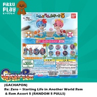 RE: ZERO − STARTING LIFE IN ANOTHER WORLD REM & RAM ASSORT 5 ANIME GACHAPON (5 RANDOM PULL)
