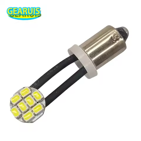 50PCS AC 6.3V BA9S 8 SMD 1206 LED Multiple Color Non polarity Flexible Wire 6V Bally Pinball Game Ma