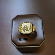 22k / 916 Gold Prosperity Ring V5