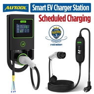 AUTOOL C701 Smart EV Charger 8M Charging Cable Fast Charging Station 7kW 32A Type 2 (IEC-62196-2) Sa
