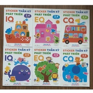 Books - IQ Development miracle Sticker - EQ - CQ