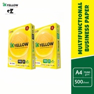 IK YELLOW A4 Paper 70/80gsm 500 Sheet