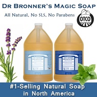 Dr Bronner Castile Soap in 1 gallon/3.8litre