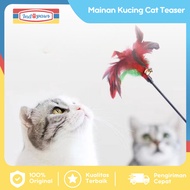 Indopaws Cat Toys Cat Teaser Cat Toys Stick Cat Toys Feather Bells