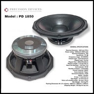=Diskon Toko= Speaker Precision Devices Pd 1850 / Pd1850 18 Inch