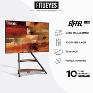 FITUEYES Eiffel Mobile TV Stand V2 FT88 | 55-88 Inch