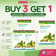 kitsui probiotic prebiotic Belloss Pre + Probiotic 15's x 12g - Halal Detox Fiber Drink | Sembelit |