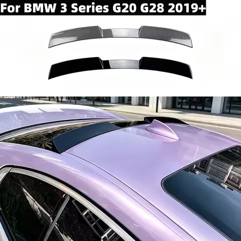Car Rear Roof Spoiler Replace For BMW 3 Series G20 G28 2019+ Spoiler Spoiler Roof Wing Glossy Black/