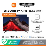 Xiaomi TV A Pro 2026 43''/ 55'' | 4K QLED | Google TV | Apple AirPlay
