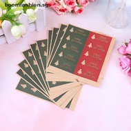 [boomfashion] 100Pcs Merry Christmas package Seal Sticker Christmas Tree Gift Label Sticker [SG]