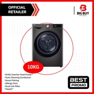 LG 10KG Dryer RH10VHP2B Dual Inverter Heat Pump ™ Dryer with Auto Cleaning LG 9KG /VD-H9066WS