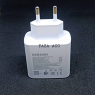 CHARGER SAMSUNG ORIGINAL 100% 45 WATT ASLI ORI SUPER FAST CHARGING / CEPAT /TYPE C TO TYPE C/TEPSI/ 
