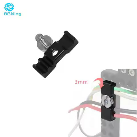 Camera Cable Clamp Lock for Sony Cage A7R4 IV A7RIII A7II A7RII A7SII Cage Quick Release Plate Fix C