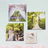 80x80mm Photo Magnet Set | Customised Photo Magnet | Magnesia Photo Craft