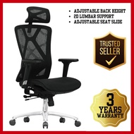 S57 v2 Ergonomic Office Gaming Chair 3D Armrest Full Mesh with Seat Slide (3 Years Warranty)