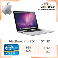 [APOWER TECH TRADING] Apple MacBook Pro 15-inch laptop (2011) Intel core i7 8GB RAM 256GB SSD Used