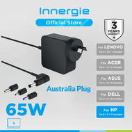 Innergie T6 65W Universal Laptop Charger Power Adapter 65W (AU Plug)  - Compatible with Acer/MSI/ASU