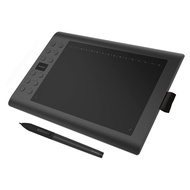 M106K 10 x 6 Inches Painting Digital Graphics Pen Tablet with 12 Express Keys and 16 Softkeys for Di
