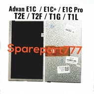 LCD Only Tablet Tab Advan E1C / E1C Plus / E1C Pro / T2E / T2F / T1G / T1L / E1C+ - LCD Saja